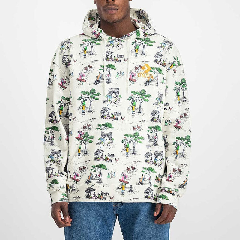 Converse Men's Converse x Union Crossover Full Print Printing Casual White 10020842-A01 outlook