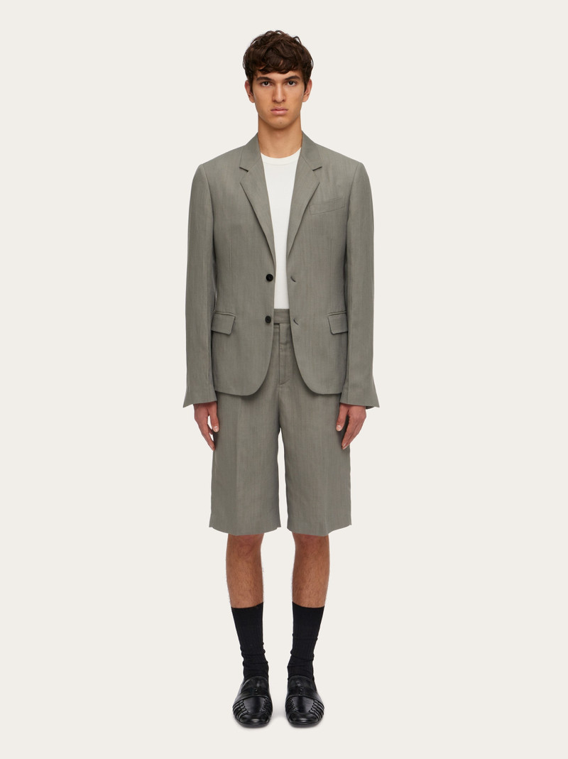 Single breasted tailored blazer 7