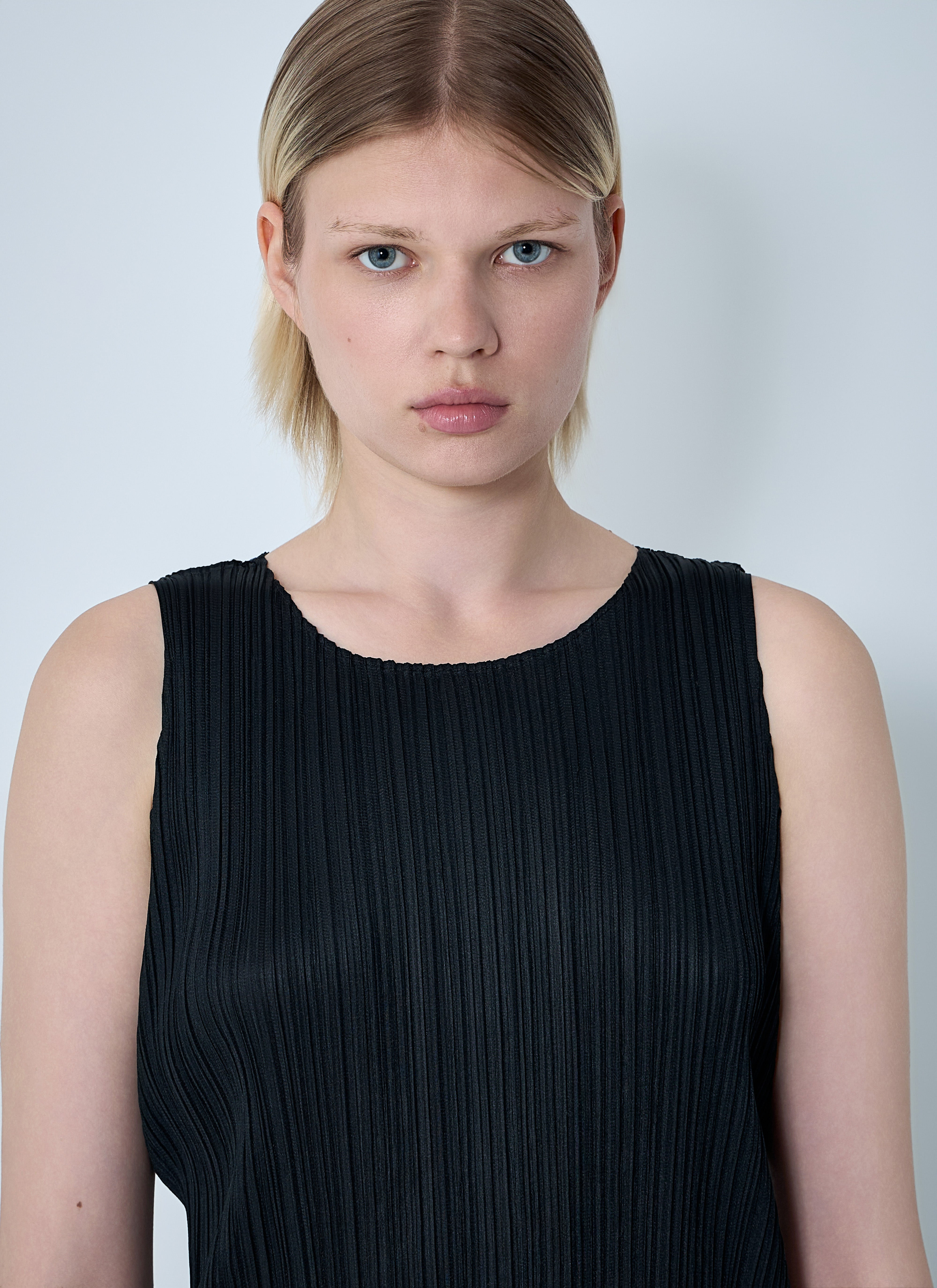 Pleats Please Issey Miyake Women Pleated Midi Dress - 6