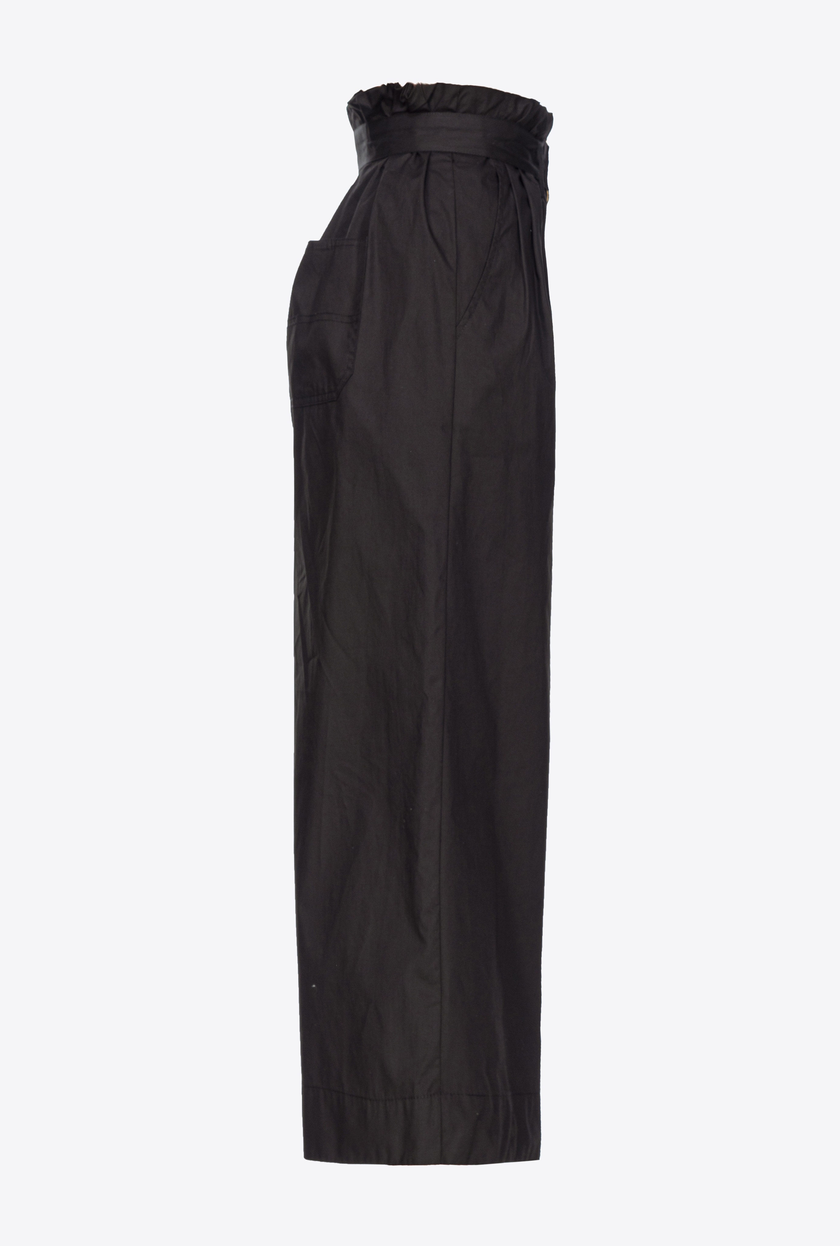 WIDE-LEG TROUSERS WITH BELT - 7