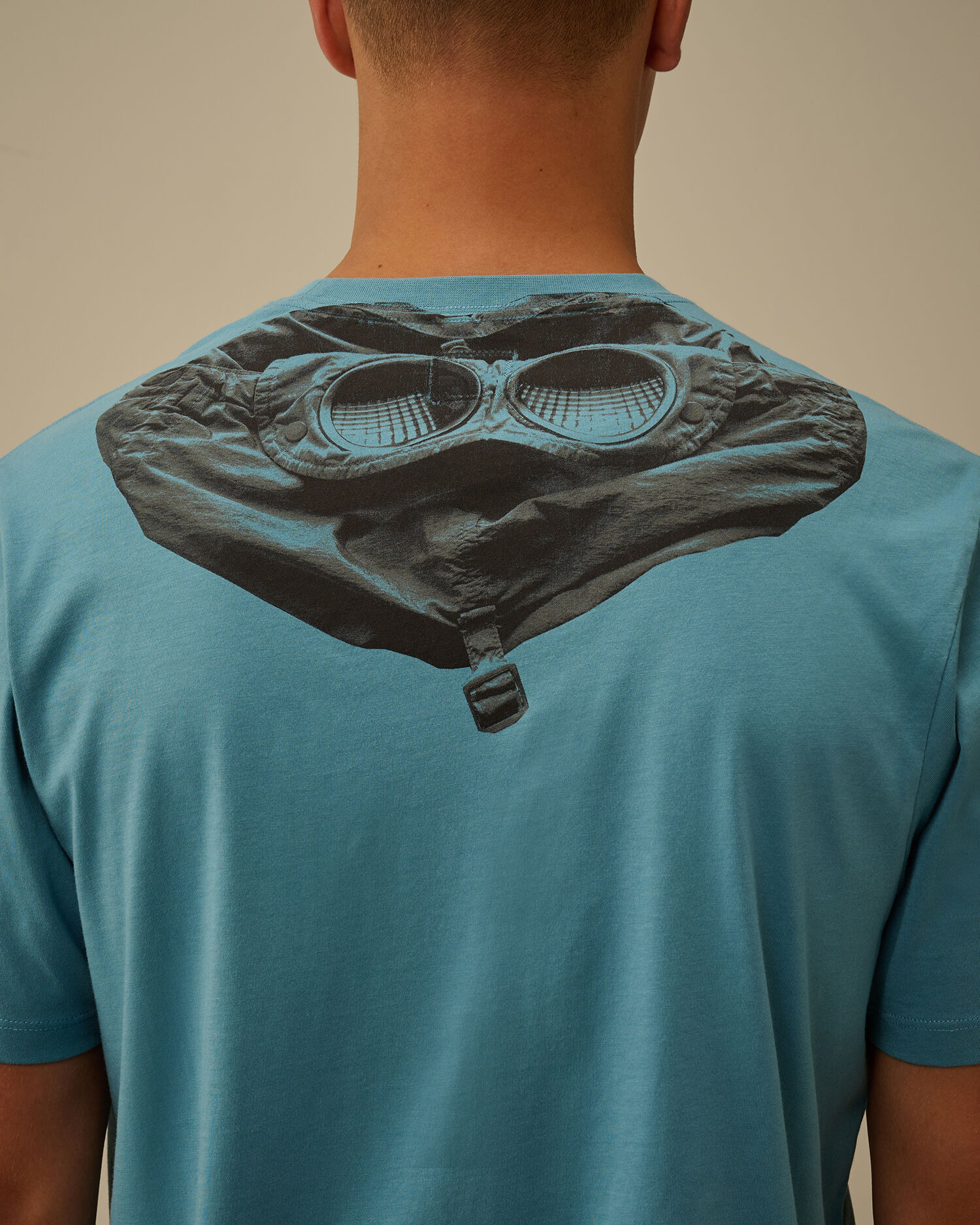 30/1 Jersey Short Sleeve Goggle T-Shirt - 5