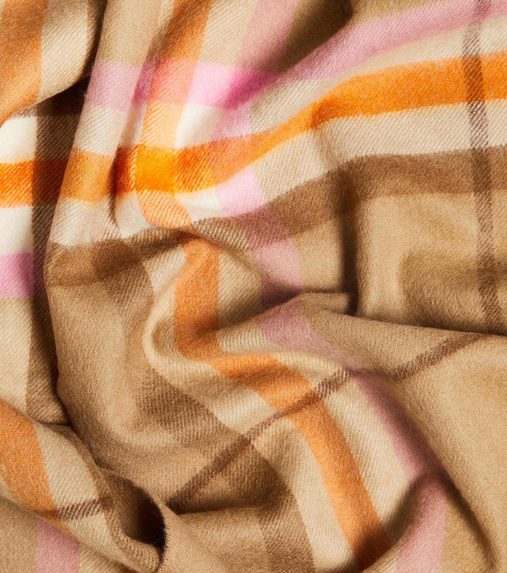 Burberry Check cashmere scarf - 3