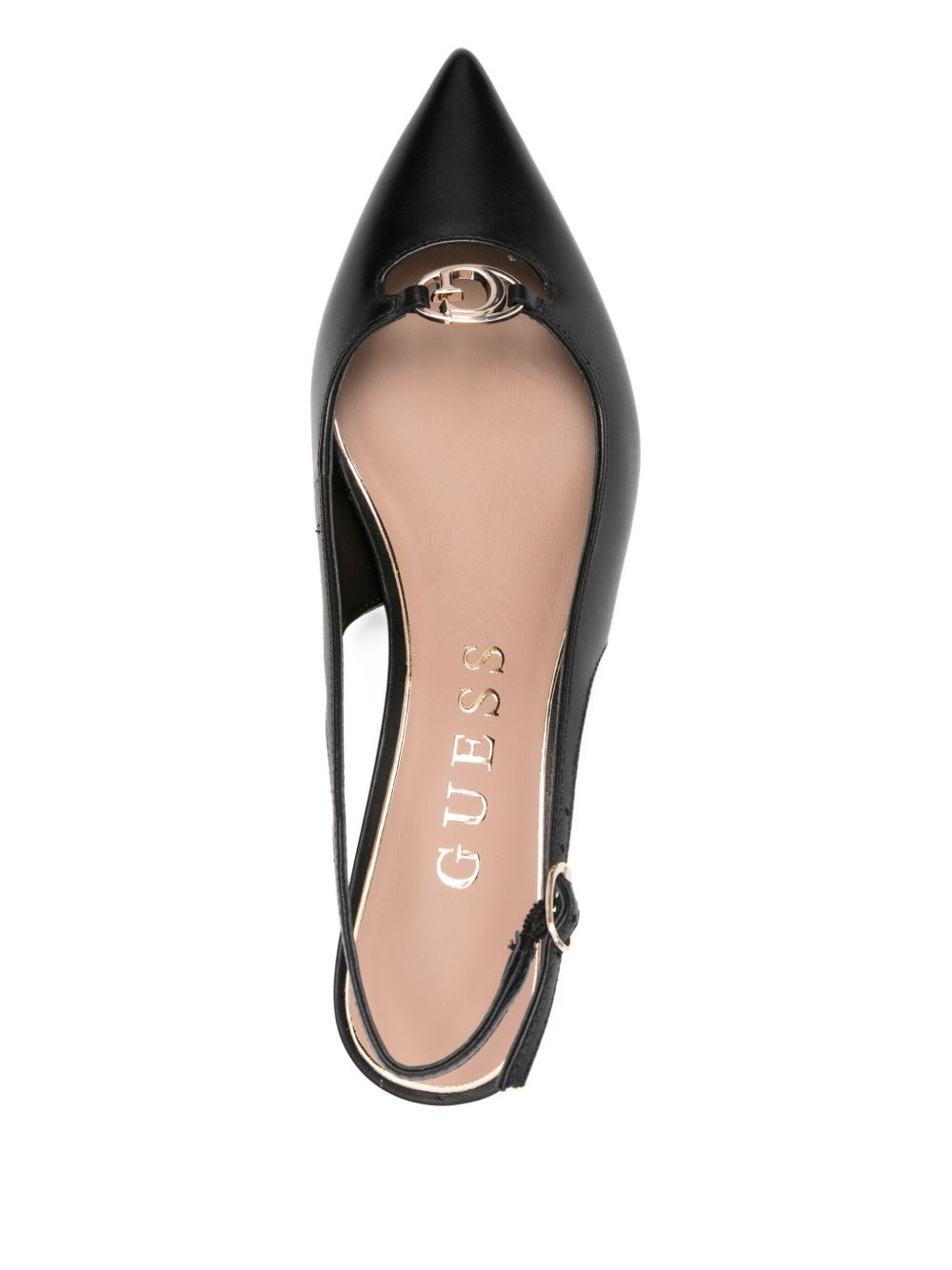 45mm slingback leather pumps - 4