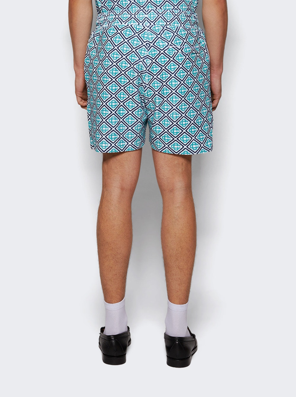 Towelling Short Blue - 4