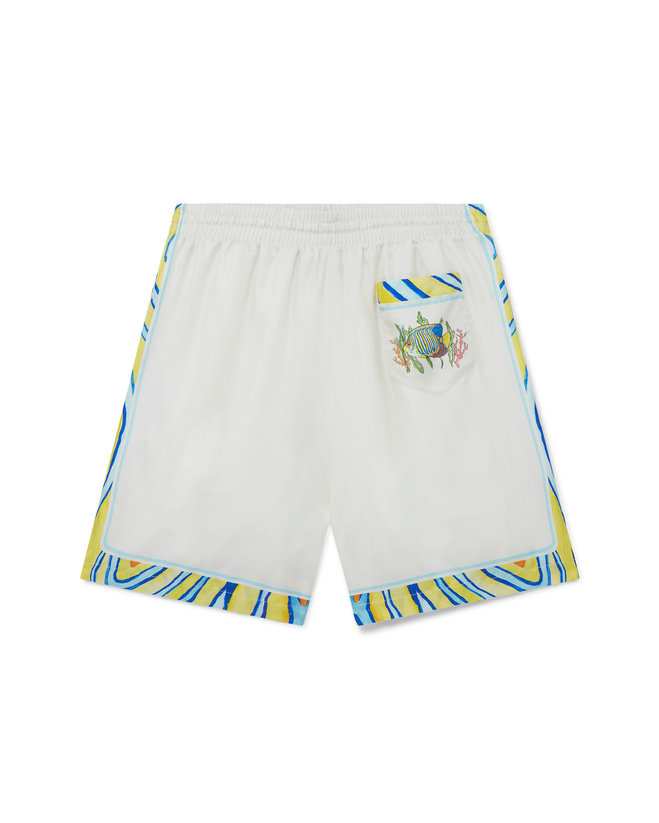 Aquatique Silk Shorts | Casablanca Paris - 2