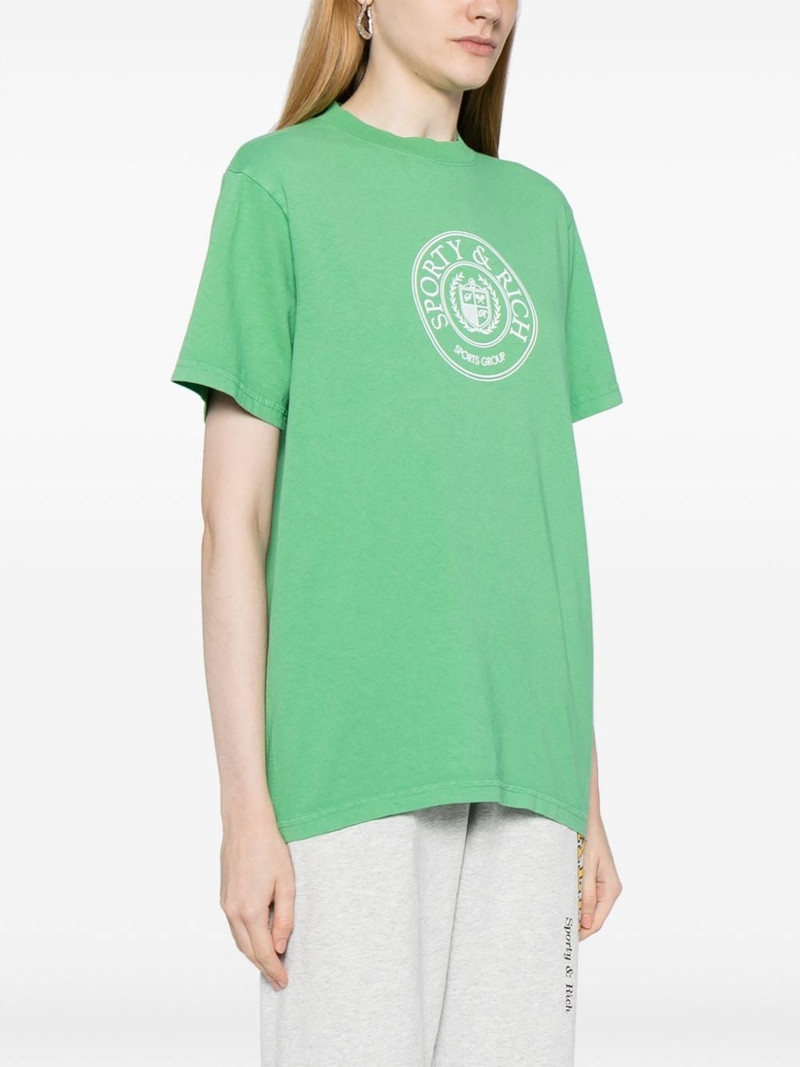 logo-print cotton T-shirt 3