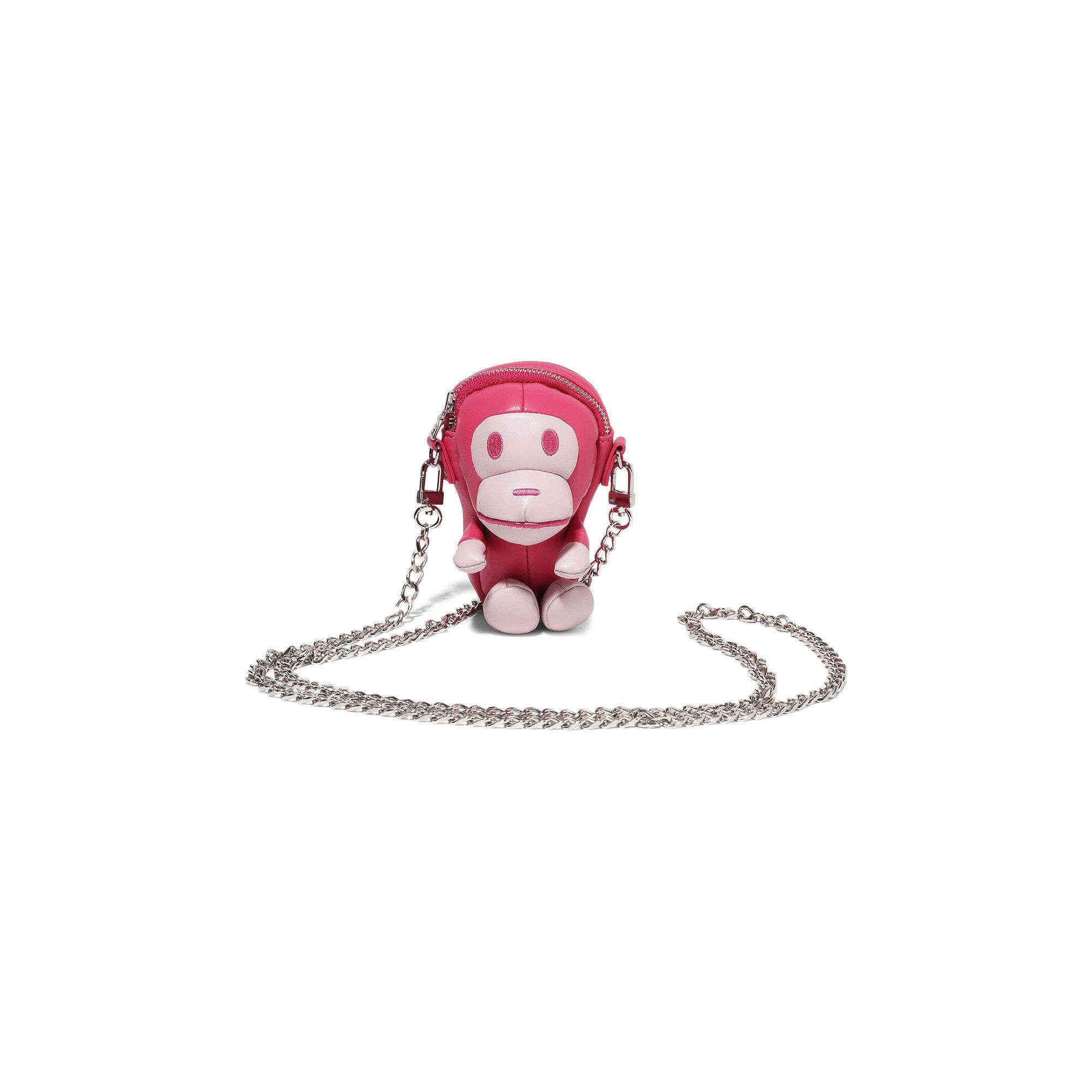 BAPE Baby Milo Mini Shoulder Bag 'Pink' - 1
