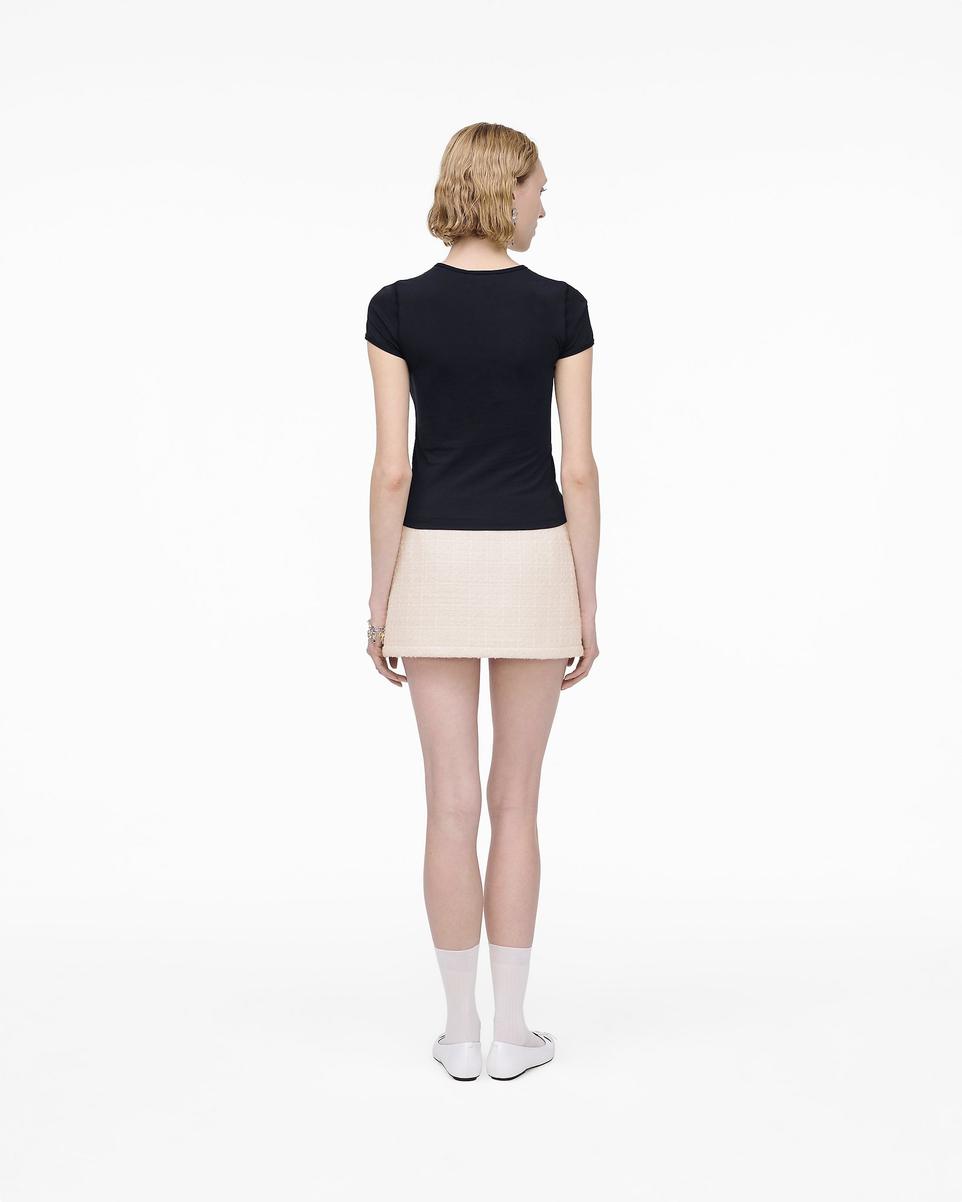 CHARM LOGO SHRUNKEN TEE - 4