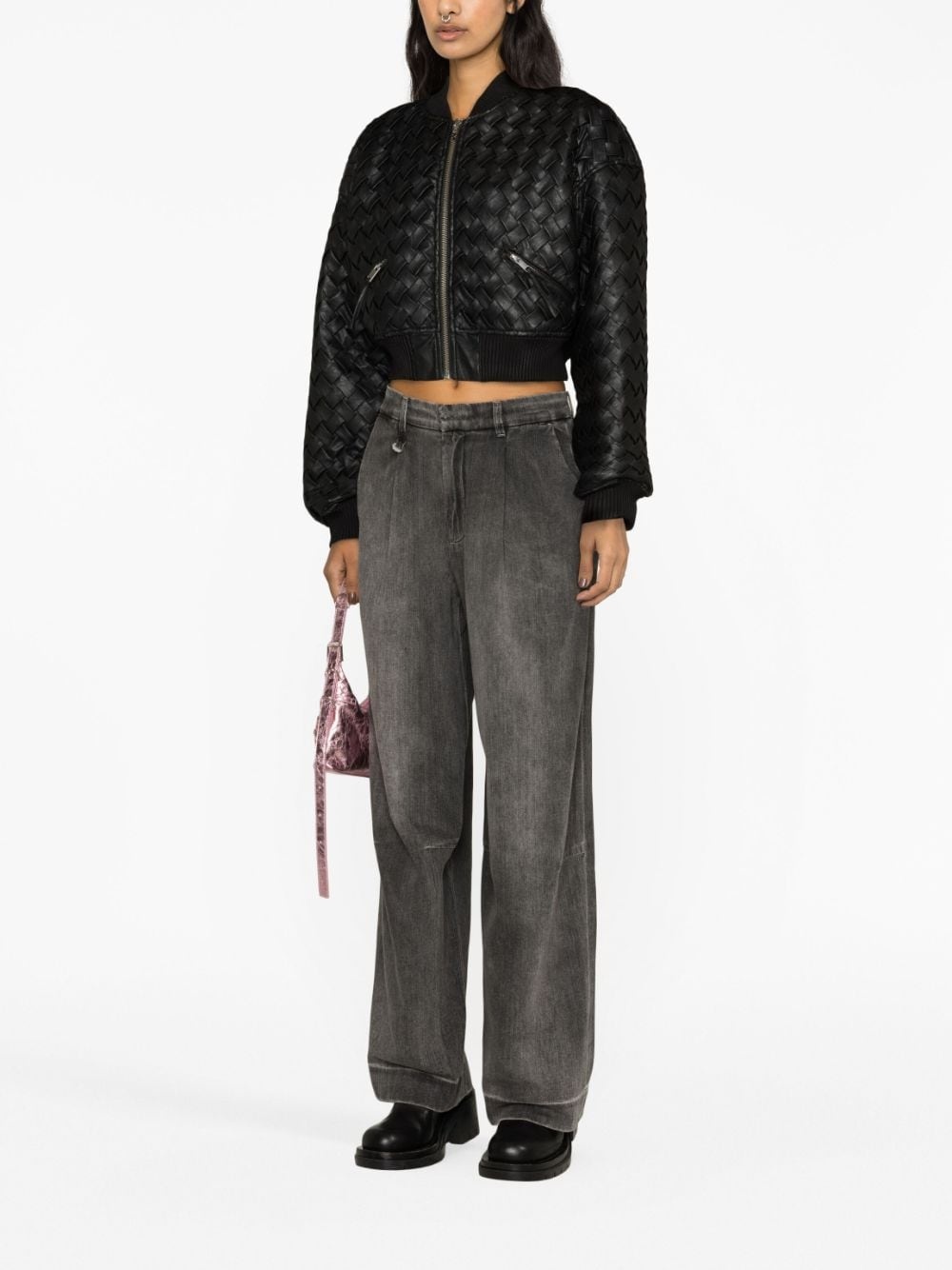 Wayne mid-rise wide-leg jeans - 2