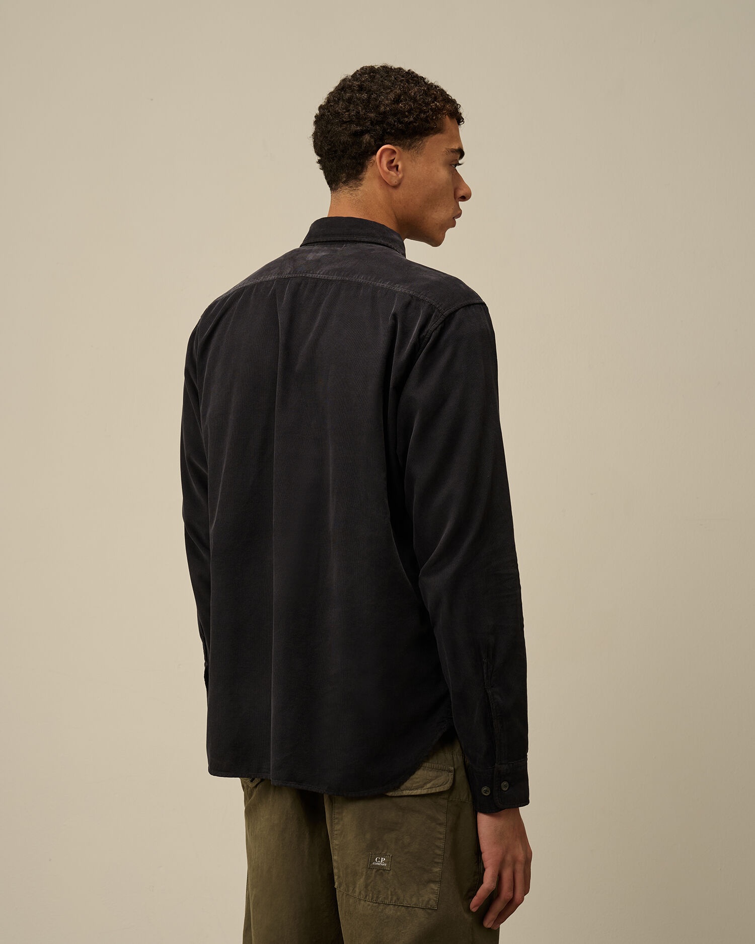 Corduroy Single Pocket Shirt - 3