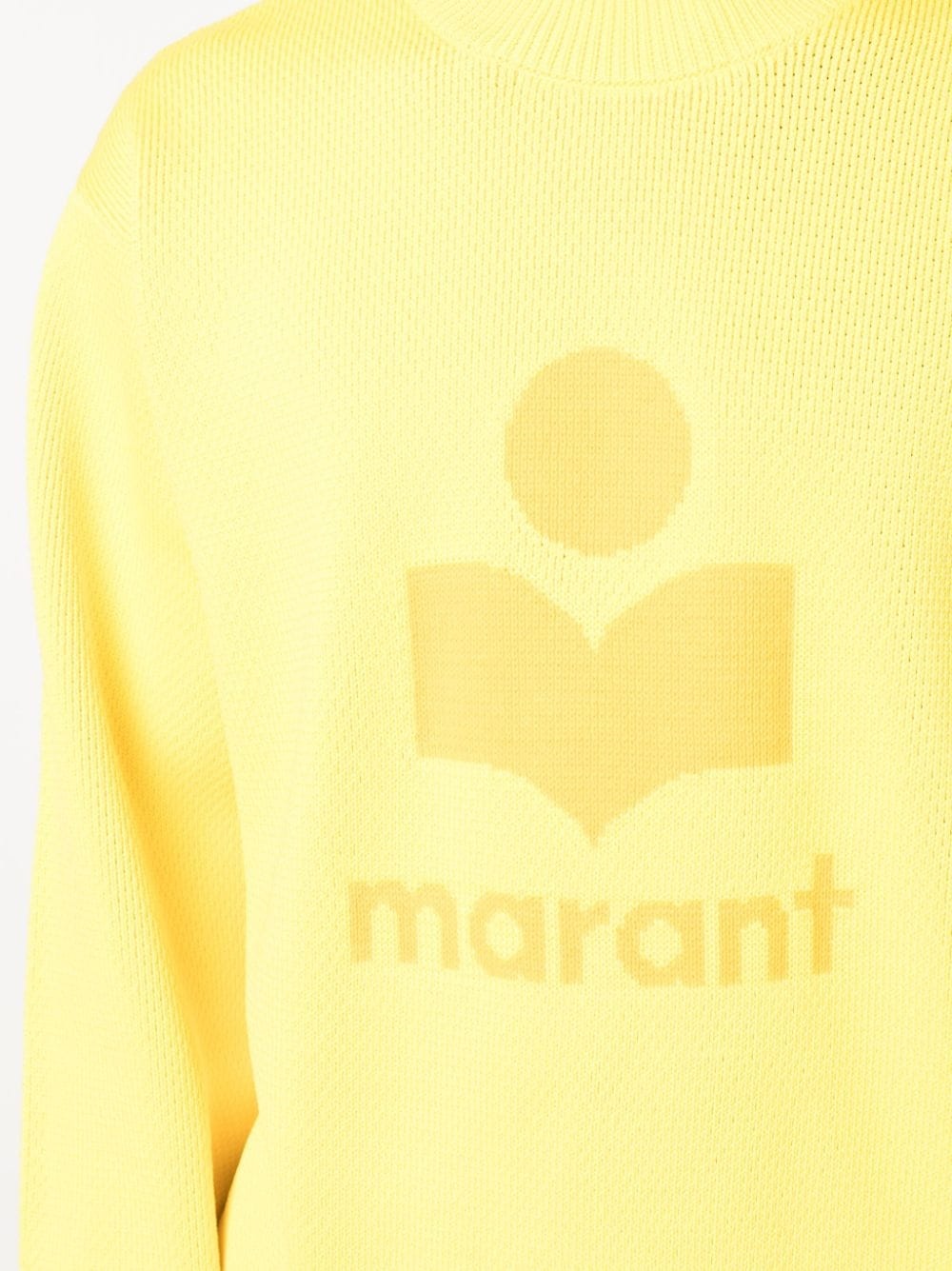 logo-print crew-neck sweatshirt - 5