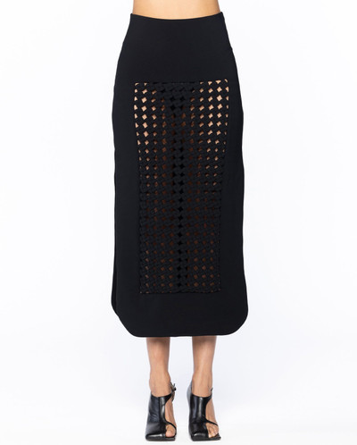 A.W.A.K.E. MODE Maxi Skirt With Weaved Frame Insert outlook