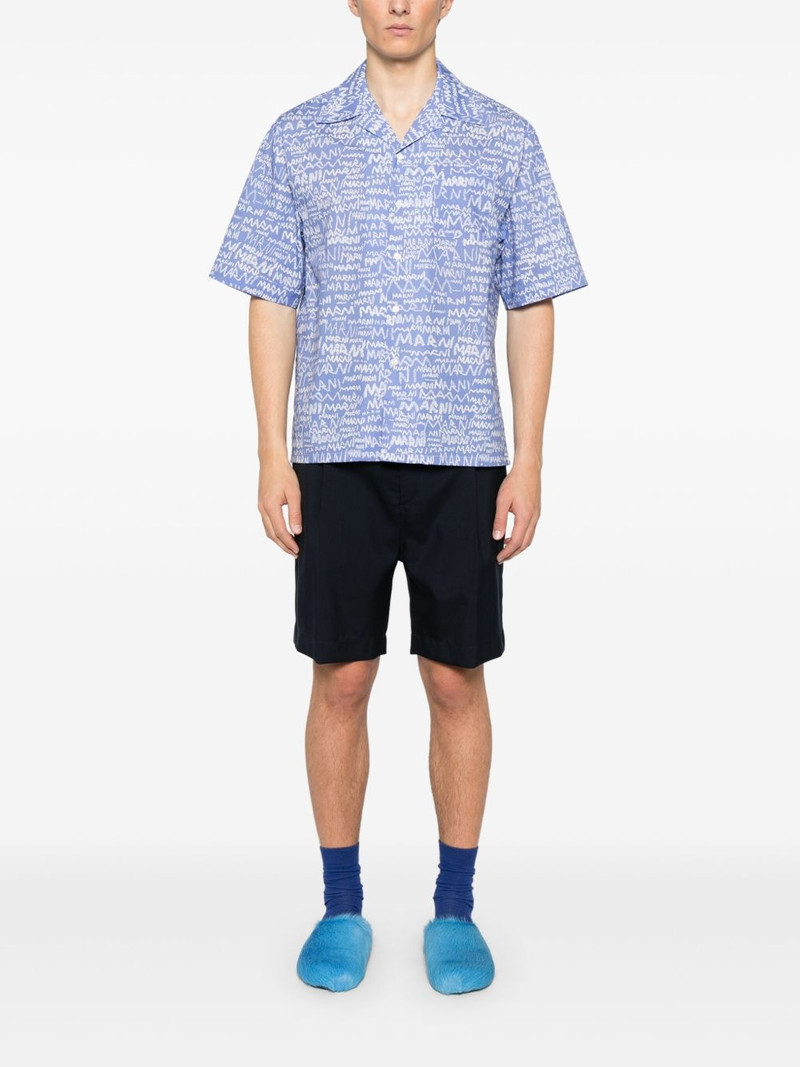 Marni wool shorts outlook