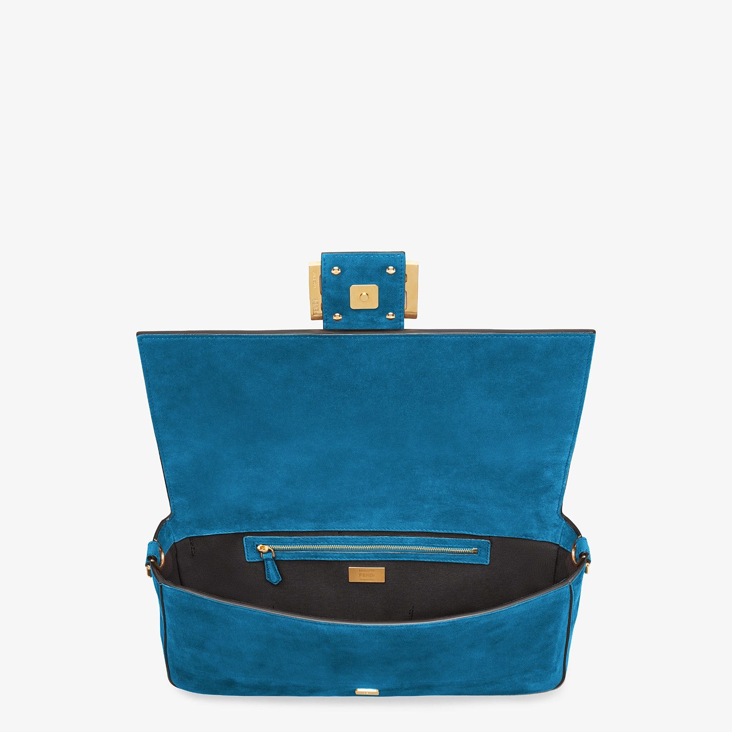 Light blue suede bag - 5