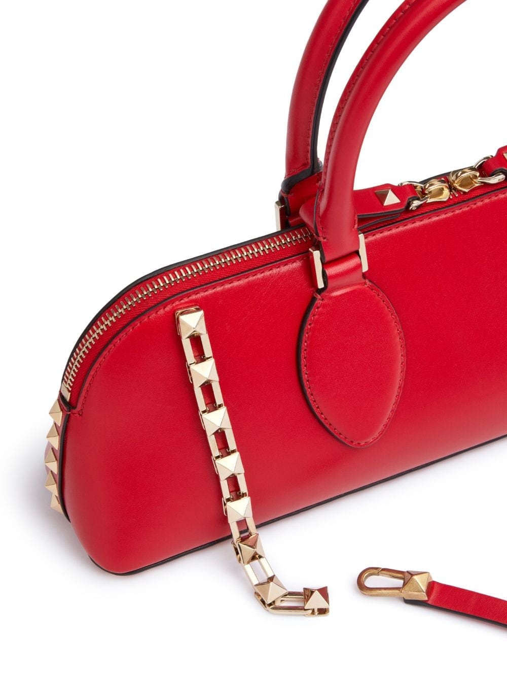Rockstud East-West leather tote bag - 5