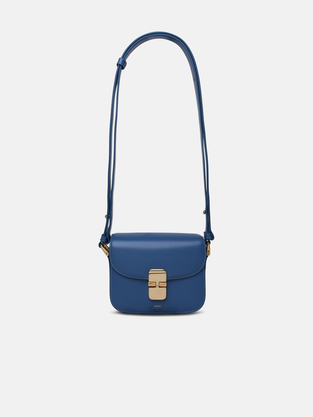 LIGHT BLUE LEATHER BAG - 1