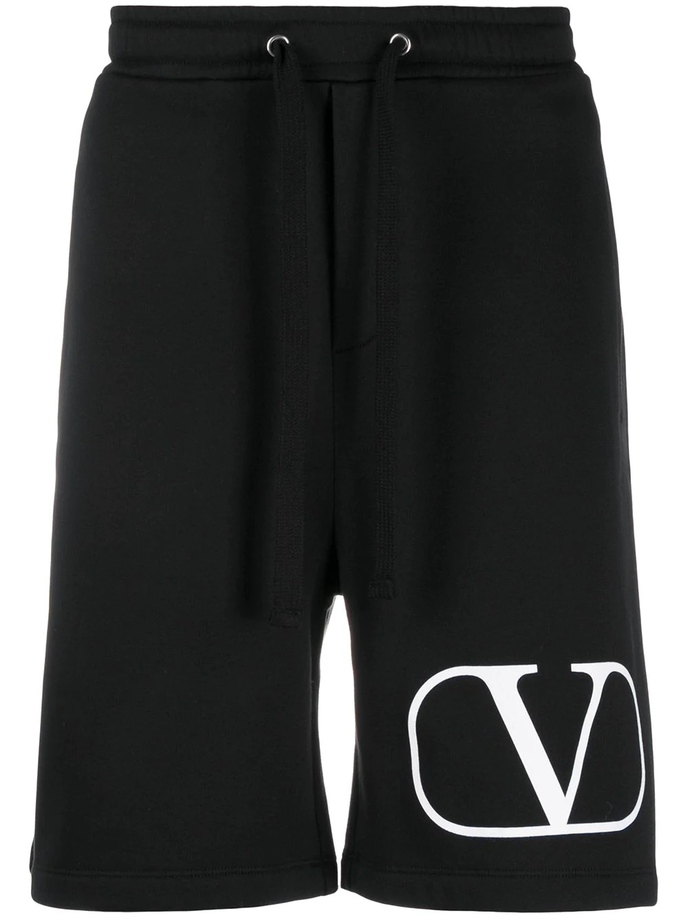 VLOGO print track shorts - 1