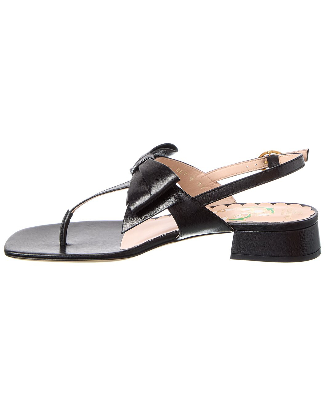 Valentino Bow 25 Leather Sandal - 2