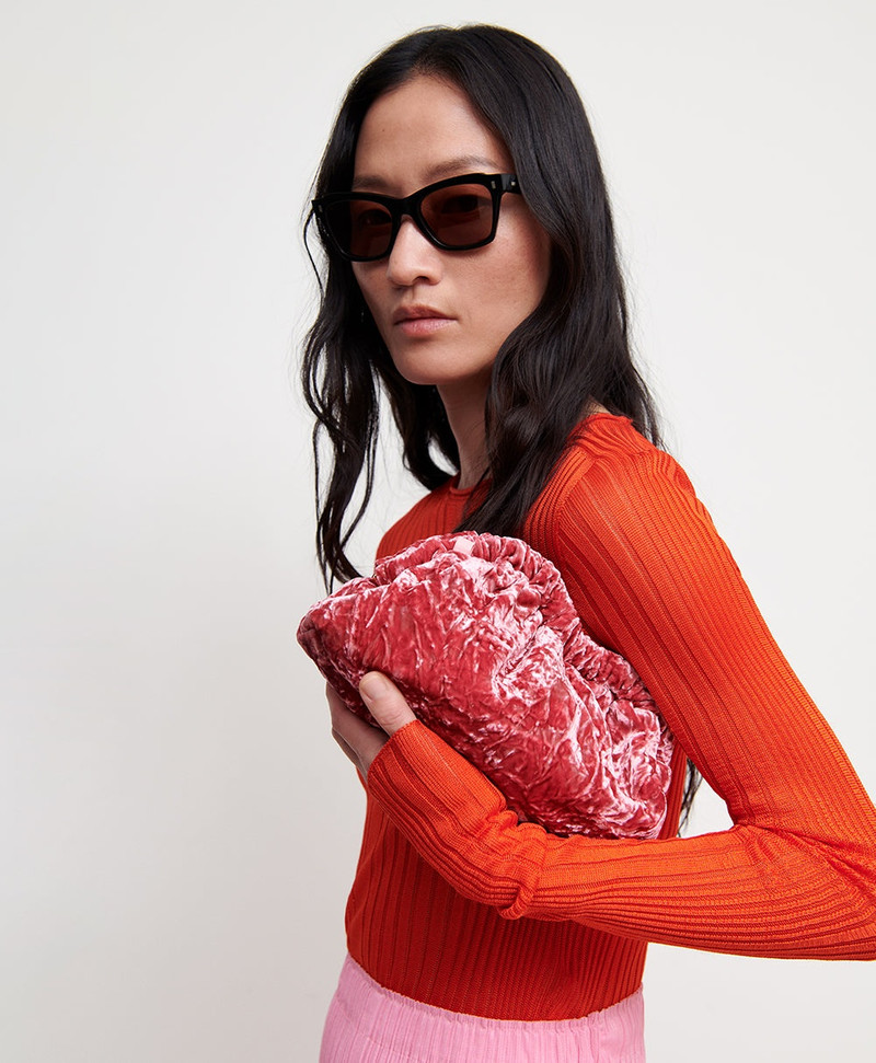Mansur Gavriel MINI CLOUD CLUTCH outlook