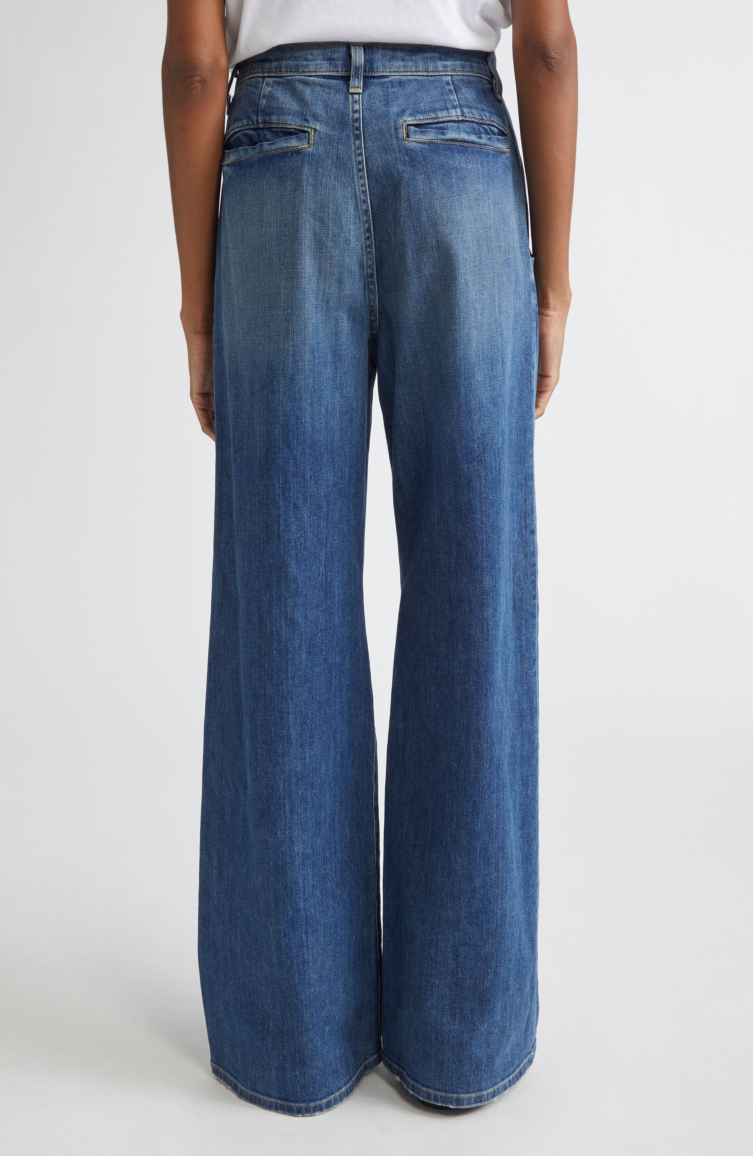 Flora High Waist Trouser Jeans - 2