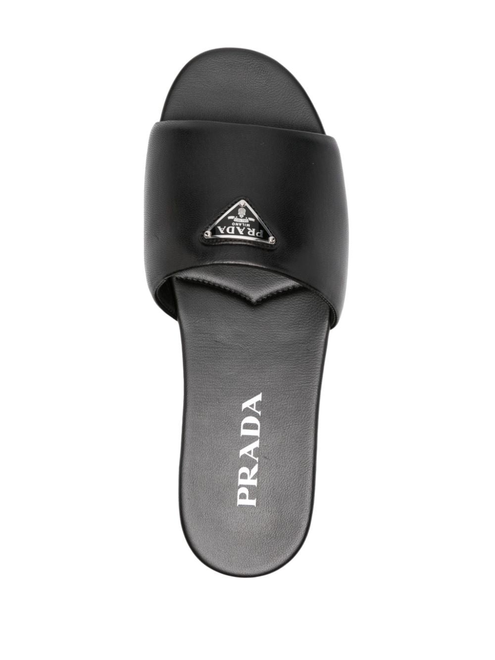 Prada Women Sandali Slide In Pelle - 4