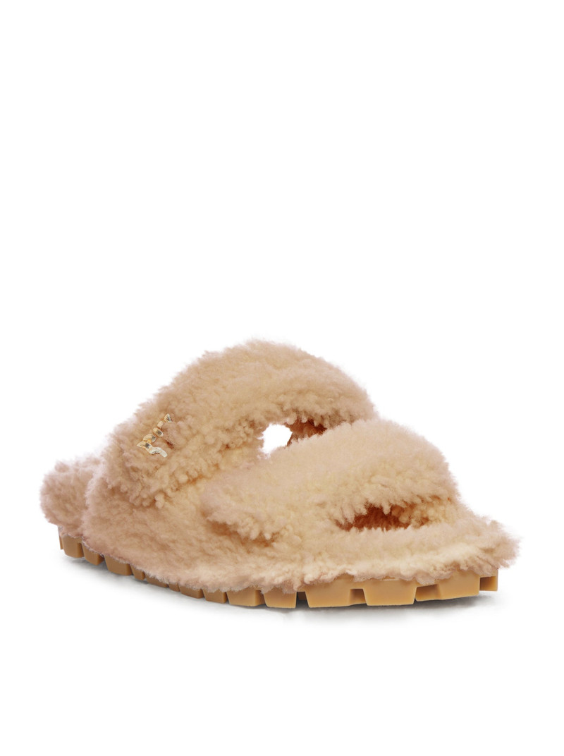 Miu Miu SHEARLING SANDALS outlook