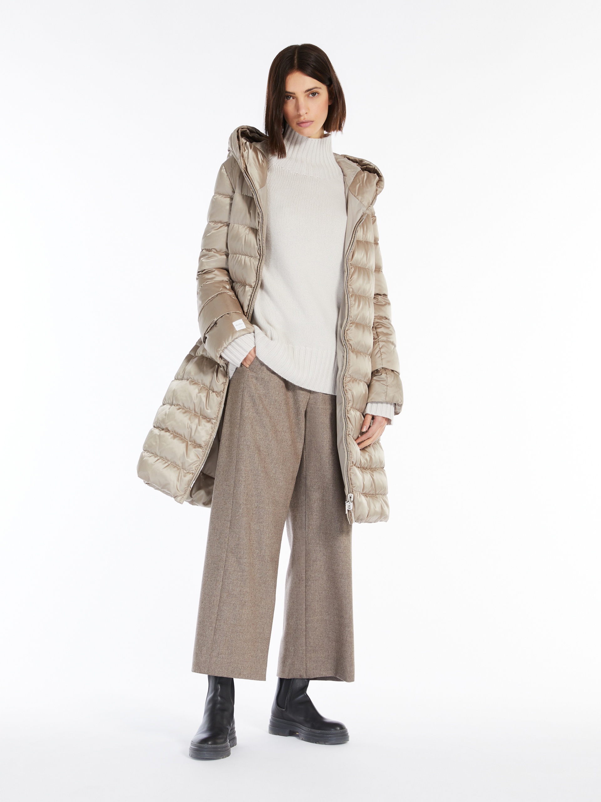 FLORIA Wool flannel trousers - 2