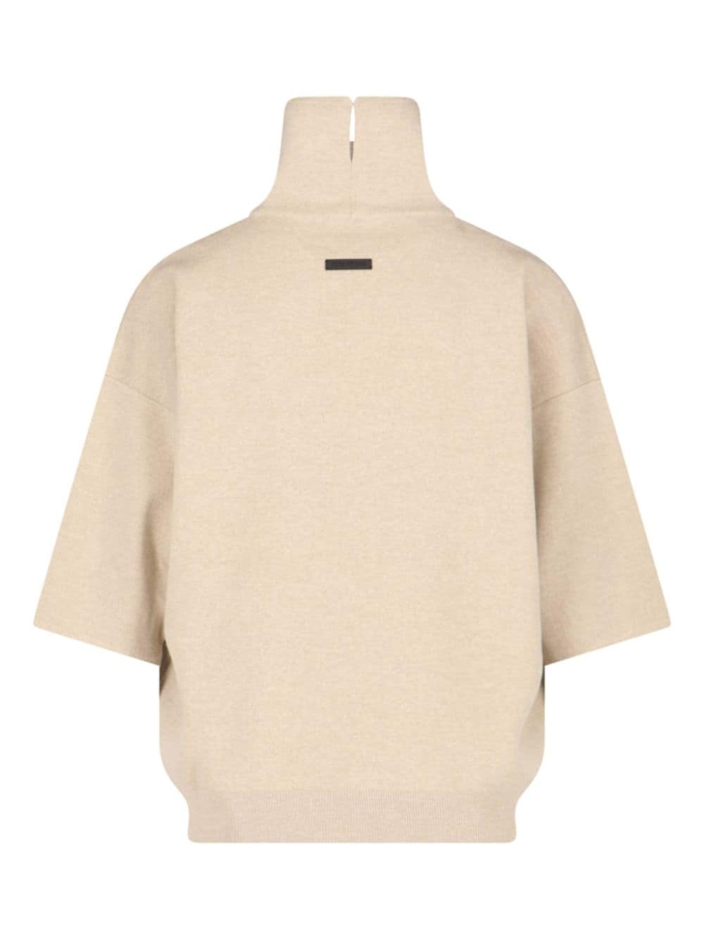 merino wool knit T-shirt - 2