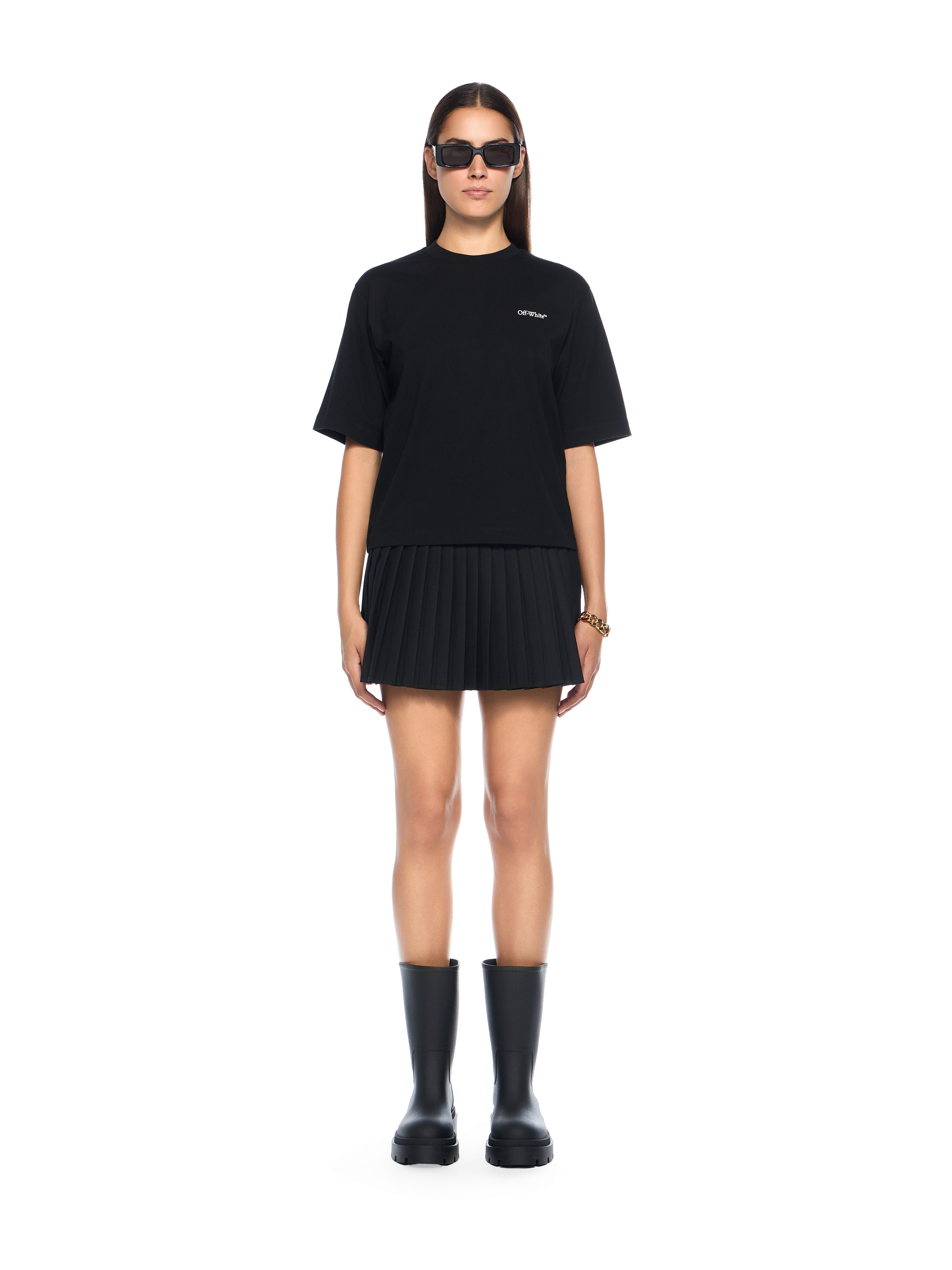 Scribble Diag Boxy T-Shirt - 2