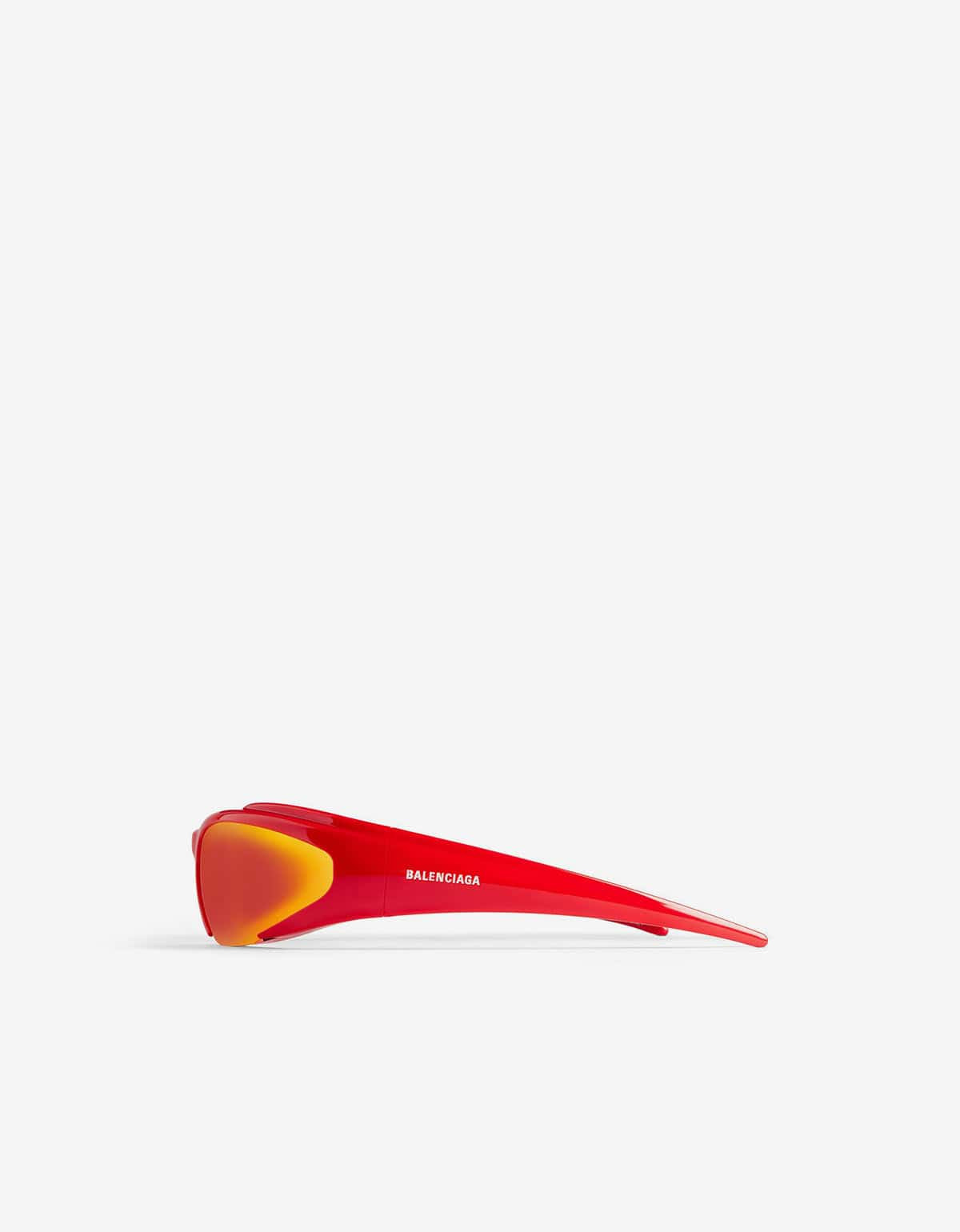 Balenciaga Red Reverse Xpander Rectangle Sunglasses - 2
