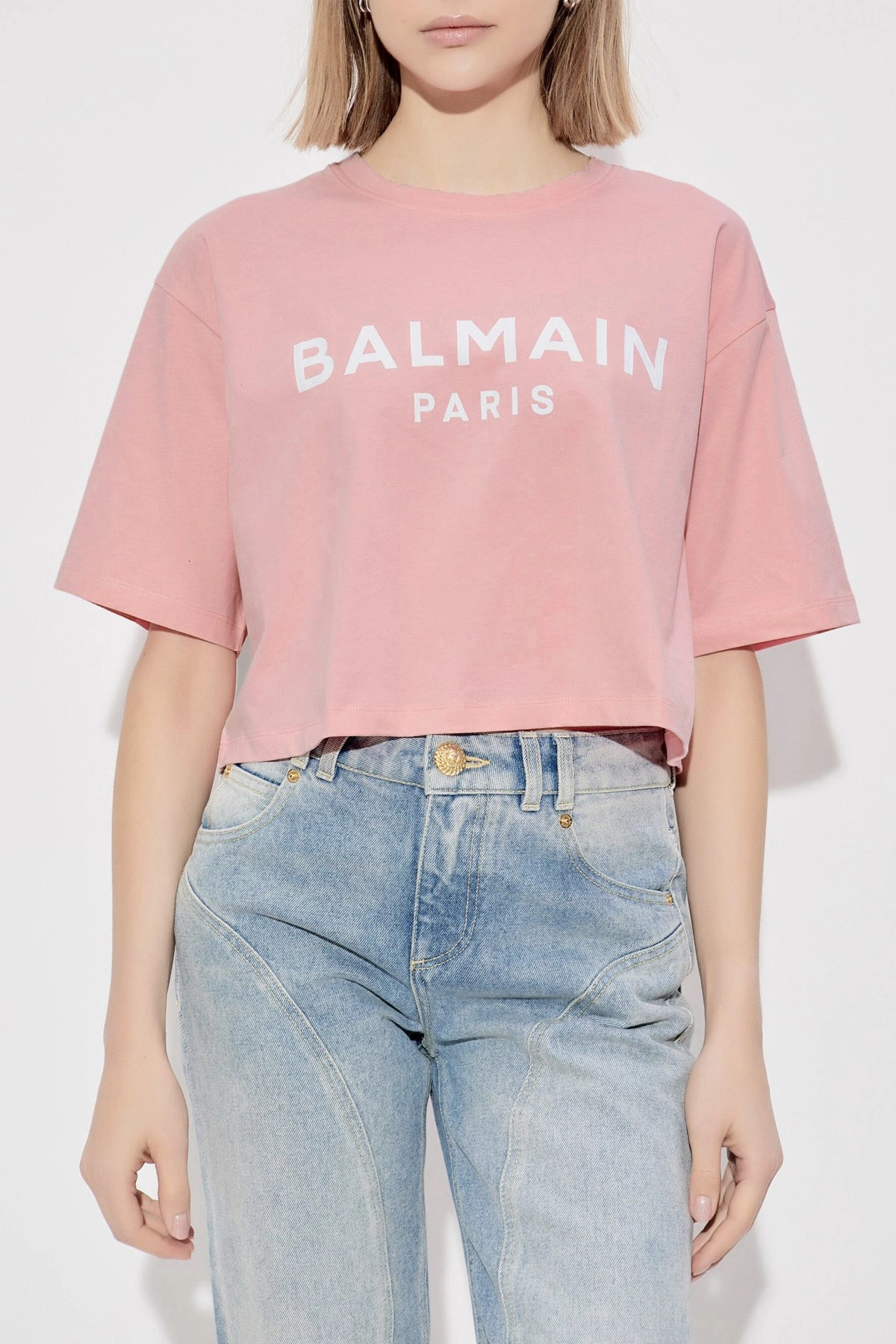 Logo crop T-shirt - 2