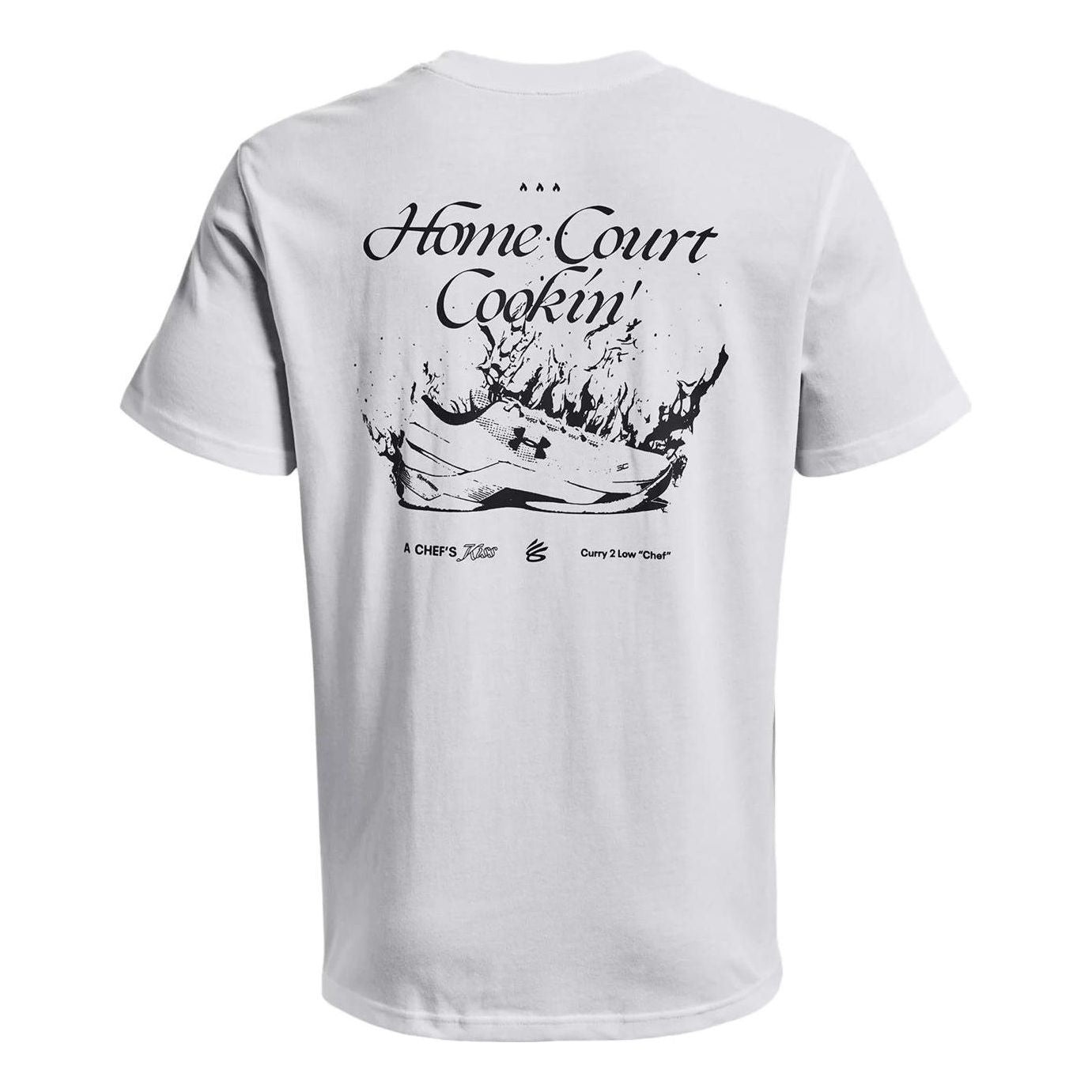 Under Armour Curry Cook Heavyweight T-shirt 'White' 1376809-100 - 2