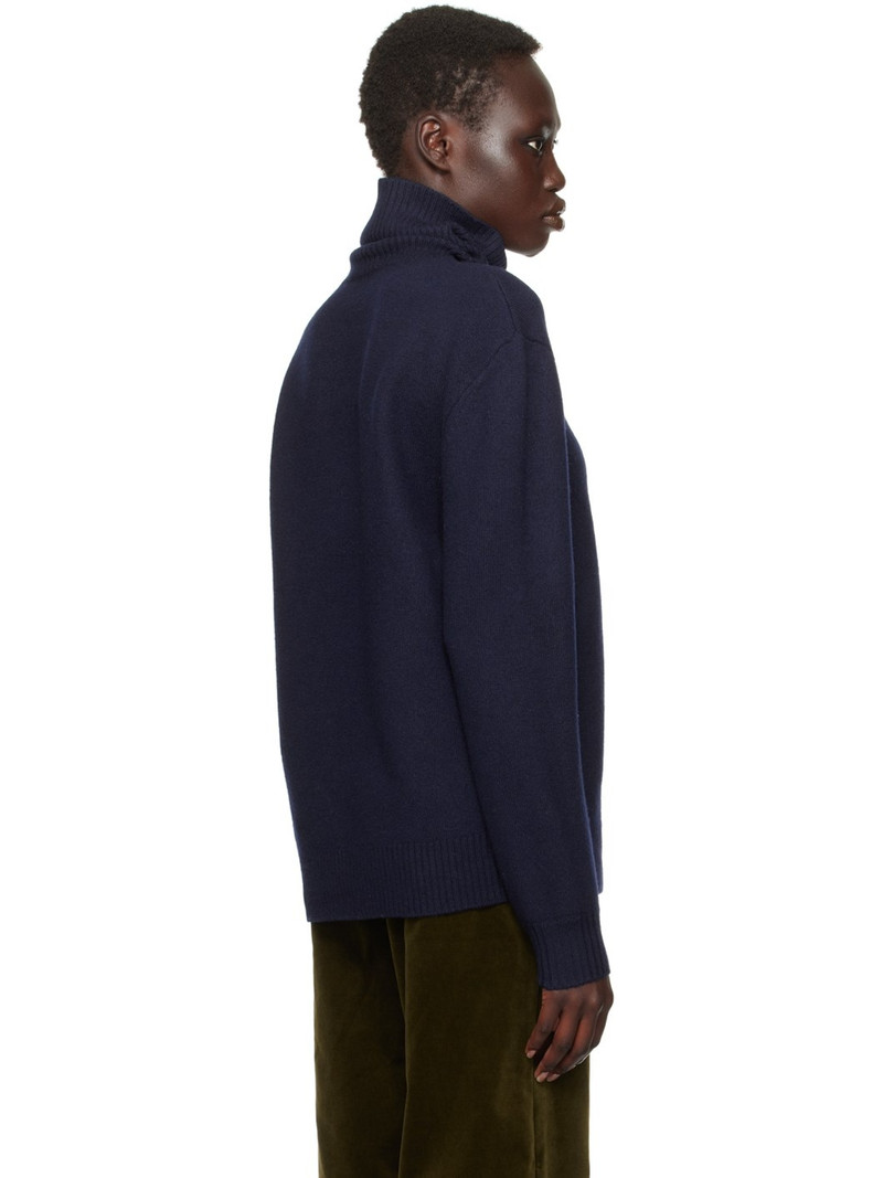 Navy Walter Turtleneck 3