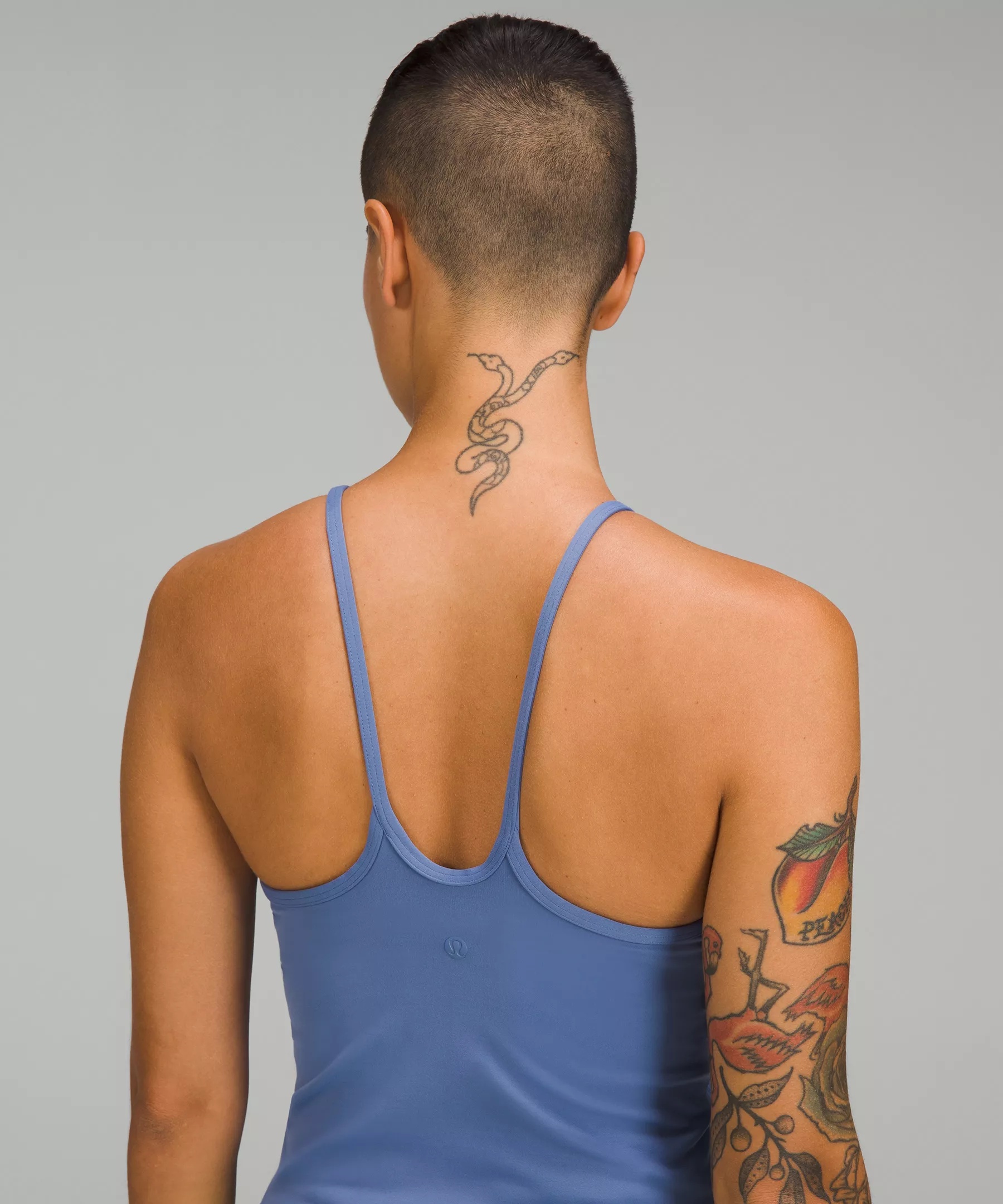 lululemon Lightweight High Neck Yoga Tank Top REVERSIBLE