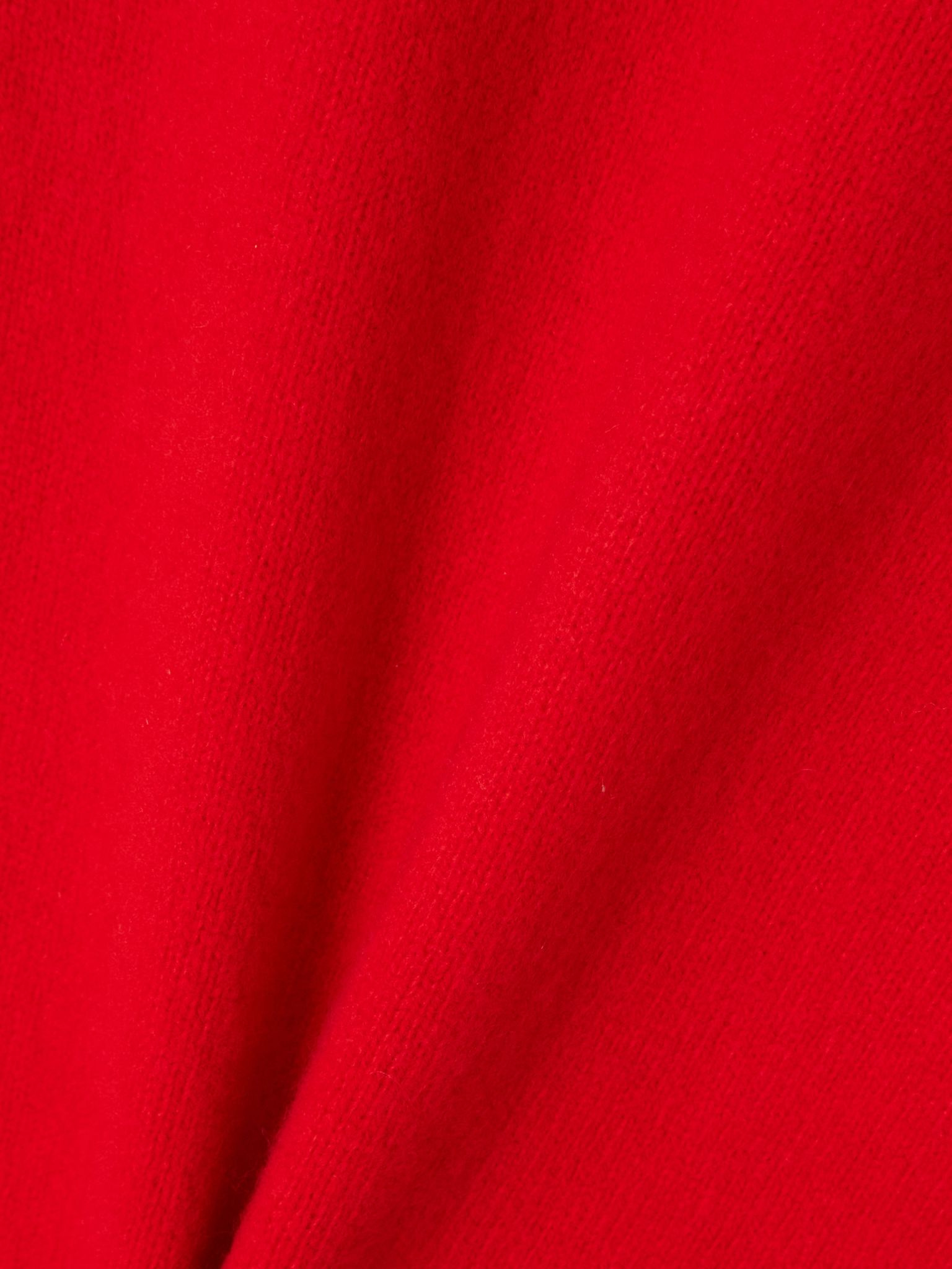 The Castagna wool-blend turtleneck mini dress Red - 4