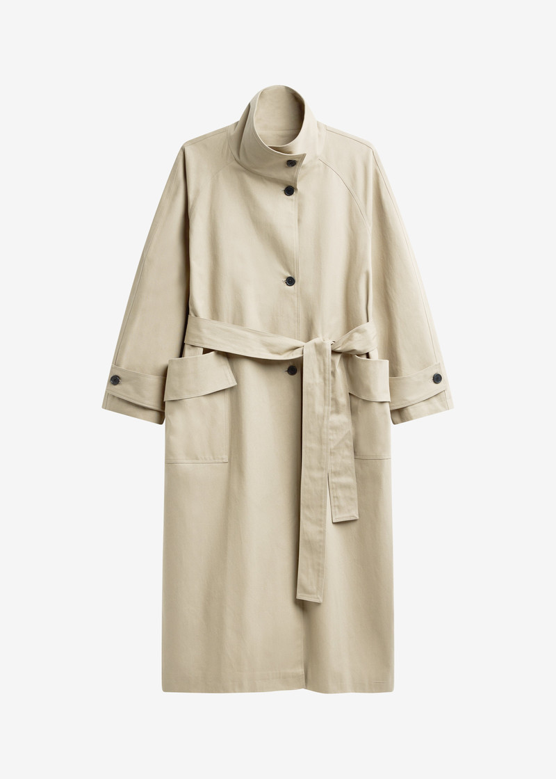 Lenoir Trench Coat - Beige 1