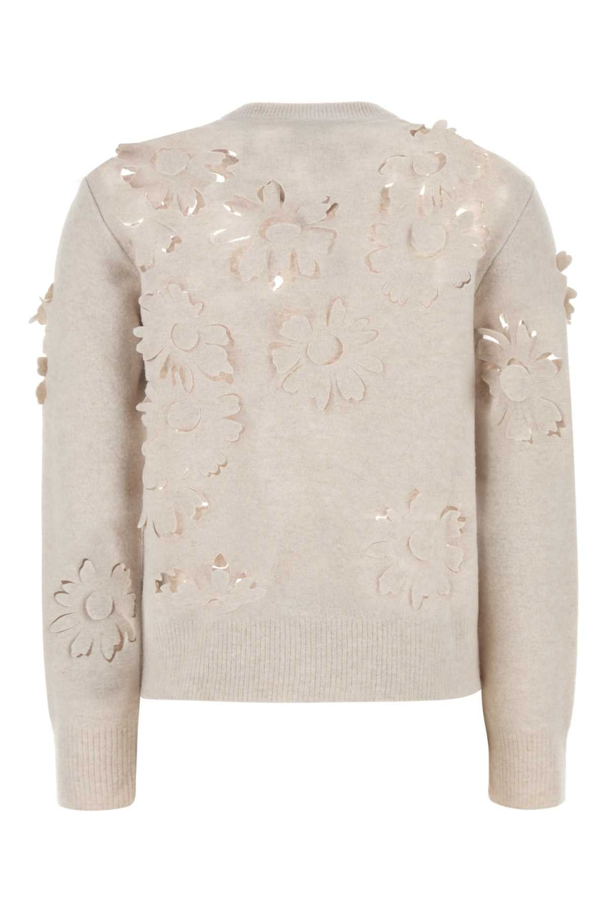 Burberry Women Sand Wool Sweater - 2
