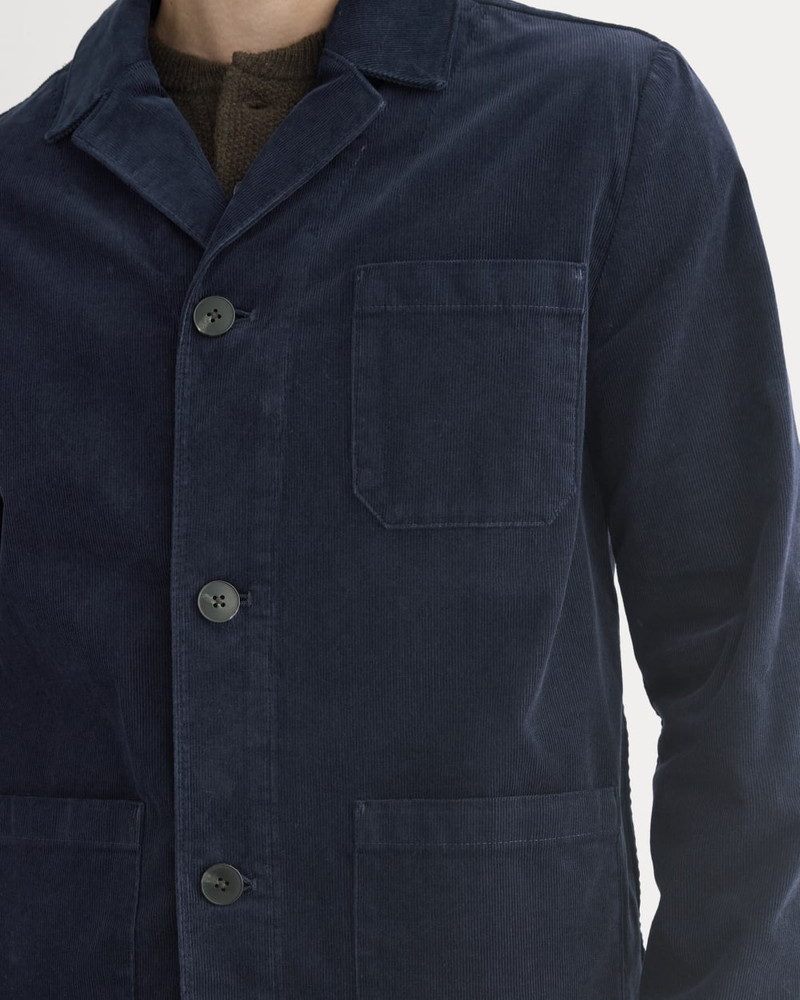 FINE WALE CORDUROY CHORE BLAZER 4