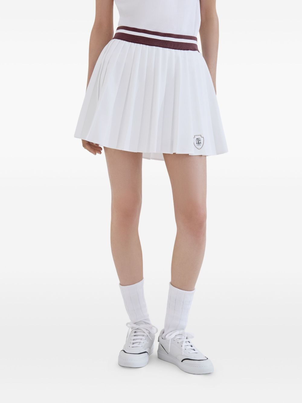 pleated mini skirt - 2