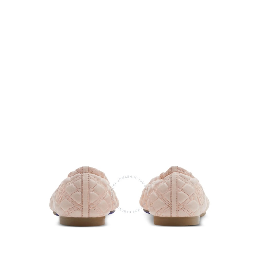 Burberry Sadler Leather Ballerina Shoes - 3