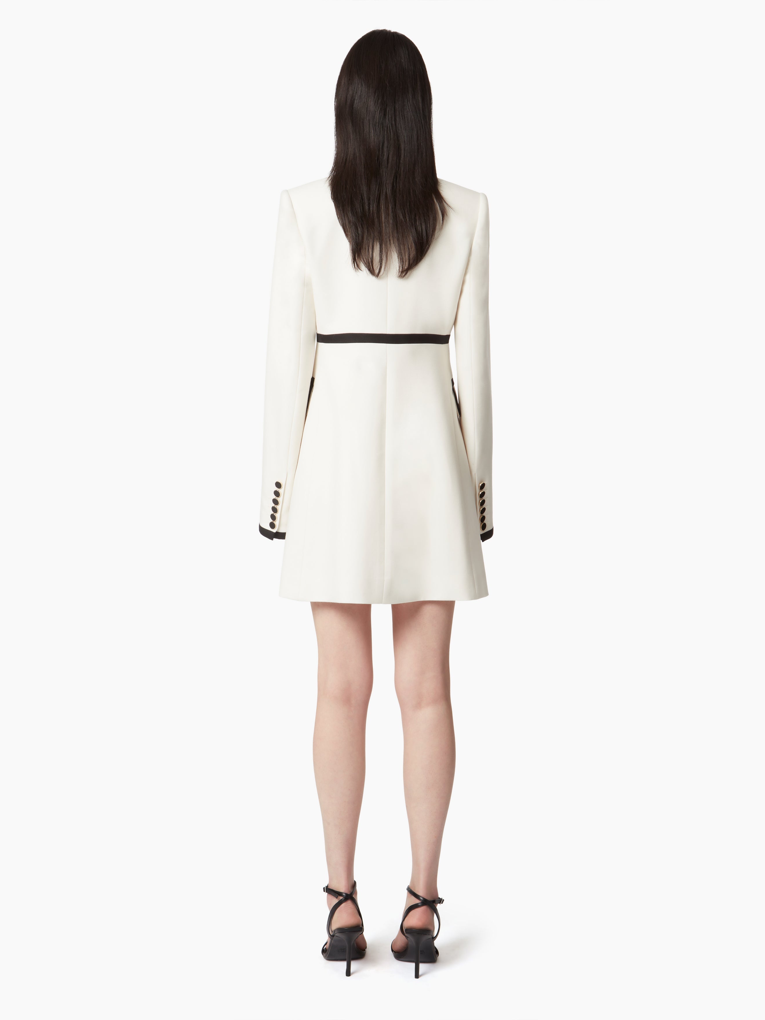 WOOL GABARDINE COAT - 4