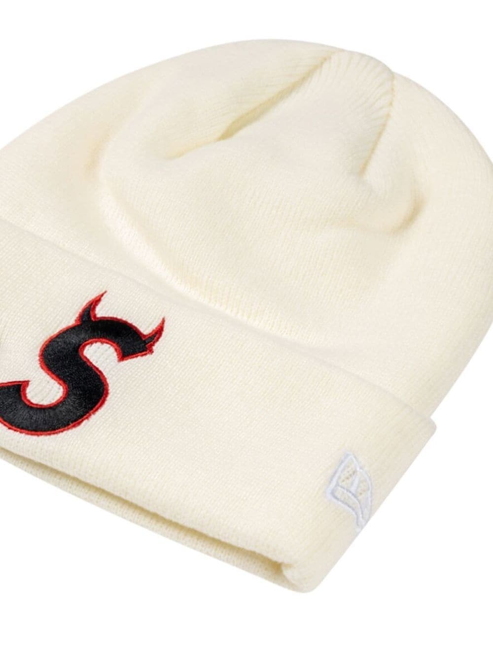 x New Era S logo knitted beanie - 2