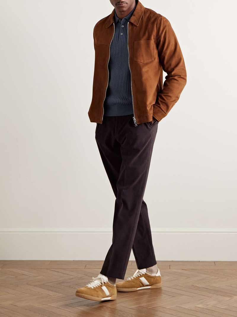 Paul Smith Slim-Fit Ribbed Organic Cotton Polo Shirt outlook