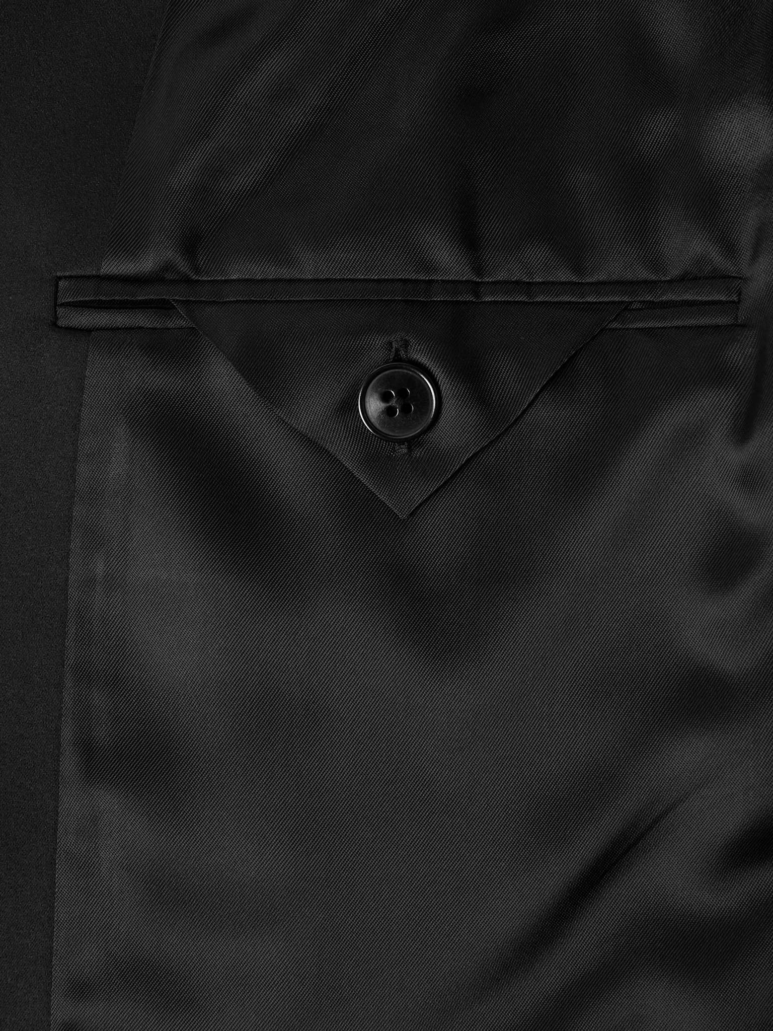 Slim-Fit Satin-Trimmed Wool and Mohair-Blend Tuxedo - 6