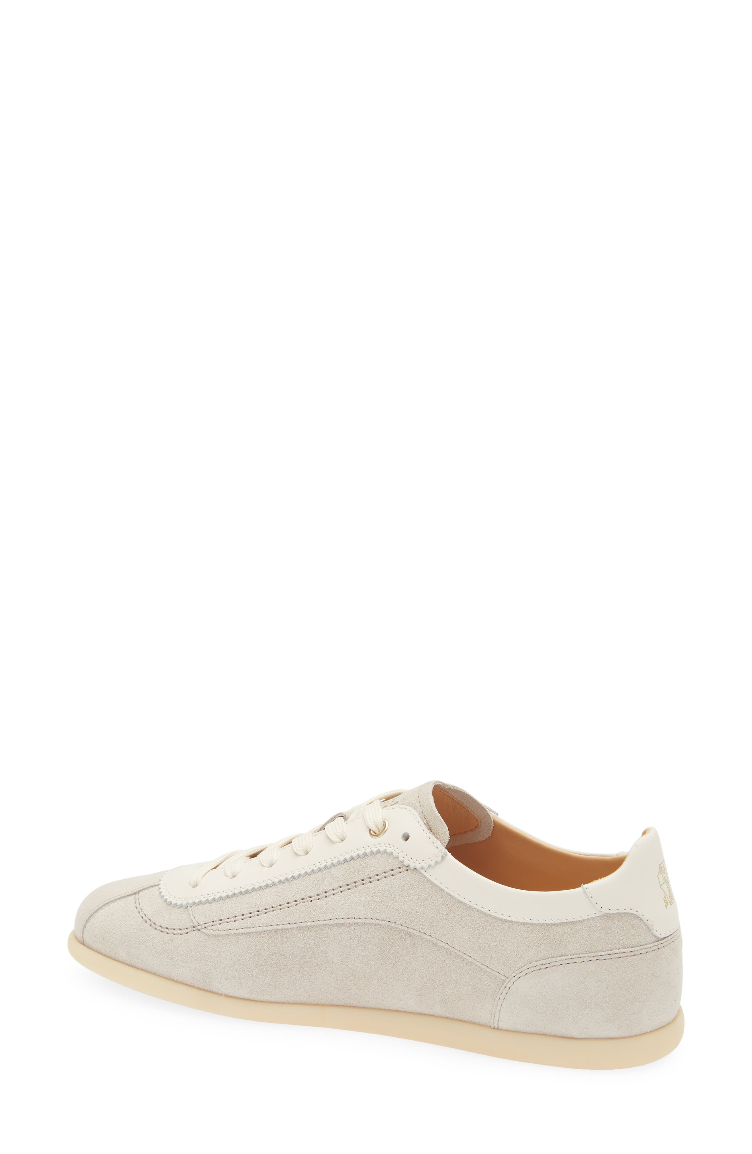 Brunello Cucinelli Low Top Sneaker in Cin78 Limestone at Nordstrom - 2