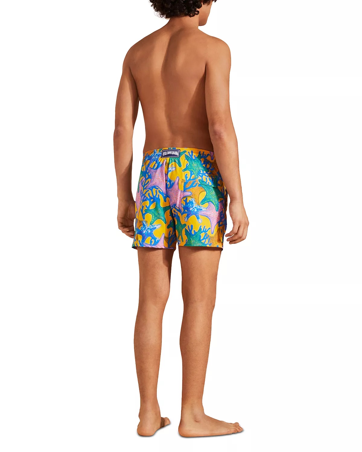 Moorise Glowed Stars Print 6" Swim Trunks - 2