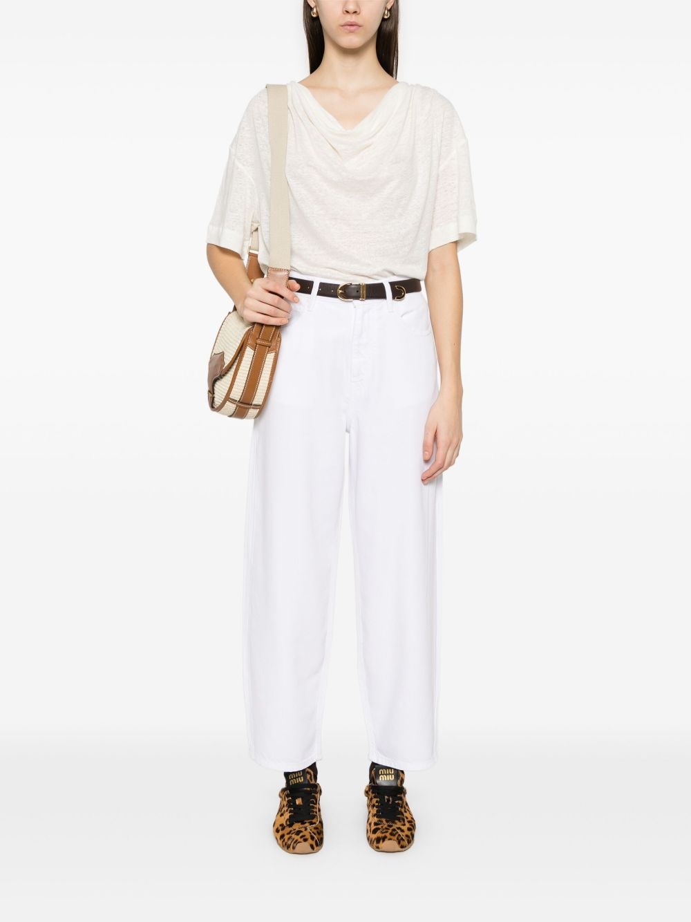 linen T-shirt - 2