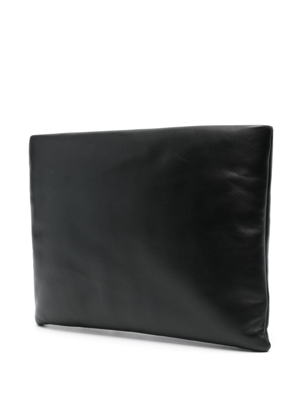 leather clutch bag - 3