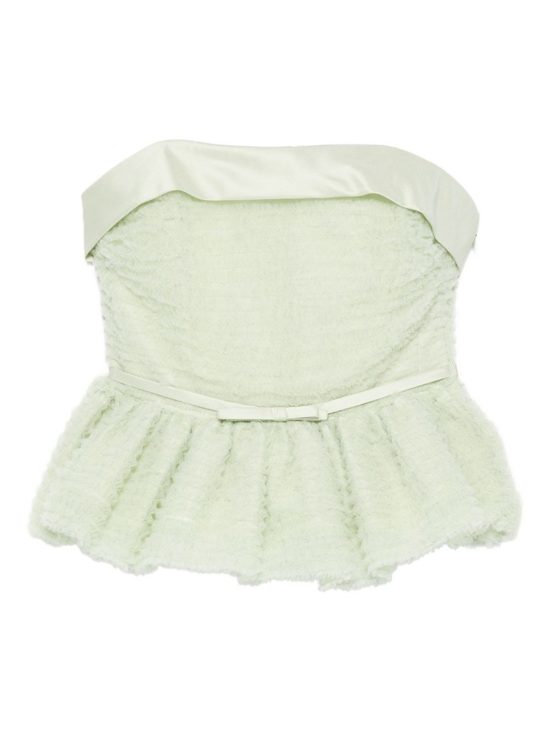 tulle ruffle sleeveless top 1