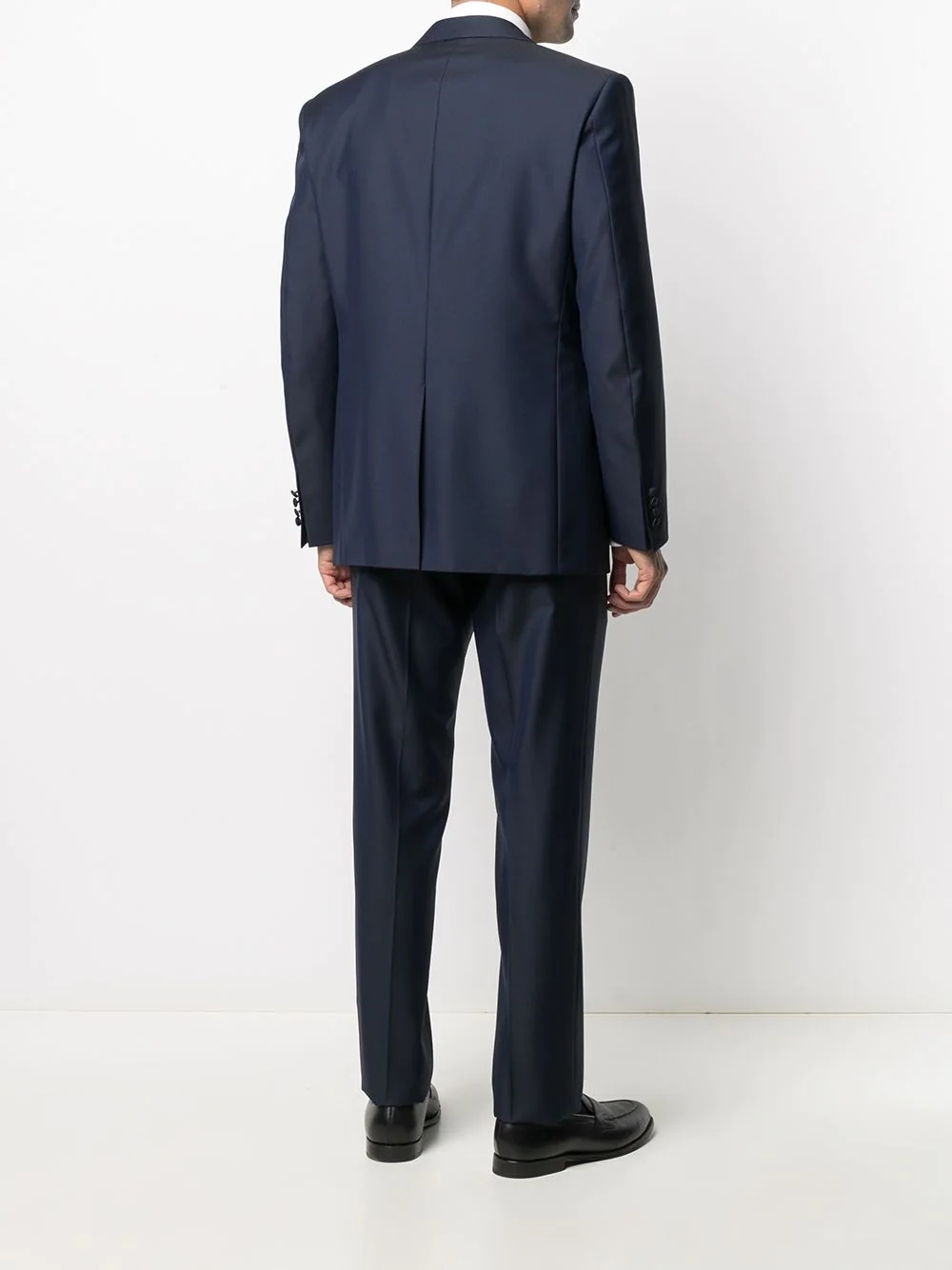 single-breasted wool suit - 4